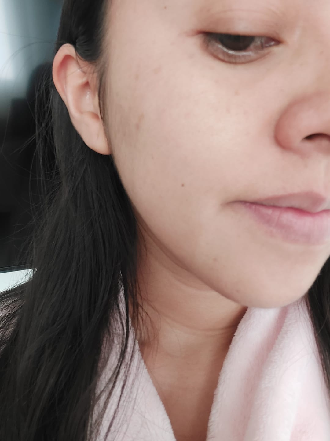 Customer photo review of Loción limpiadora facial