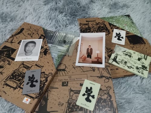 Customer photo review of RM - RIGHT PLACE, WRONG PERSON SOLO 2ND ALBUM WEVERSE GIFT EARLY BIRD SET