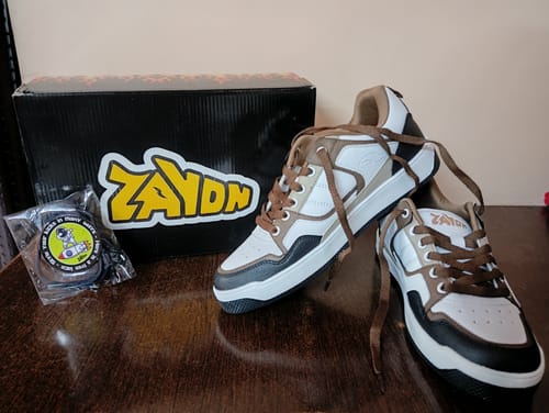 Customer photo review of LANCE Beige Brn Men's casual sneaker