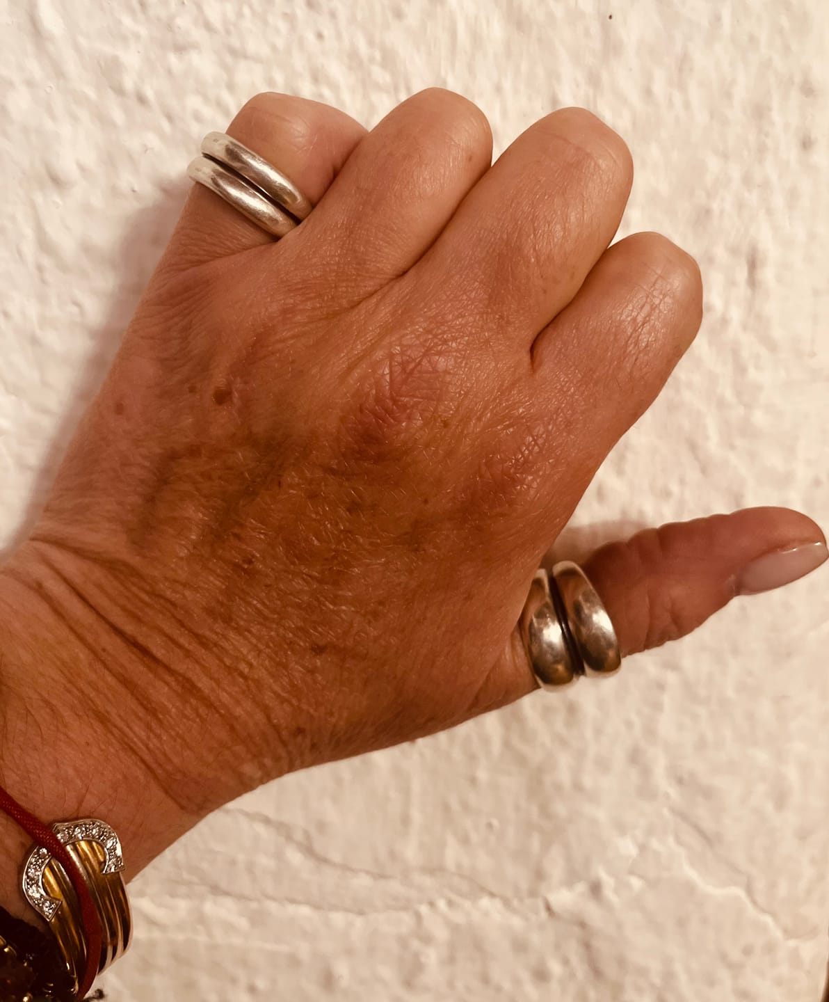 Customer photo review of Anillo Doble Caña Ajustable