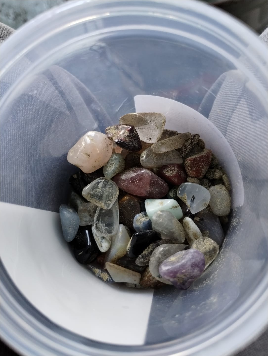Customer photo review of Scoop of Confetti Stones
