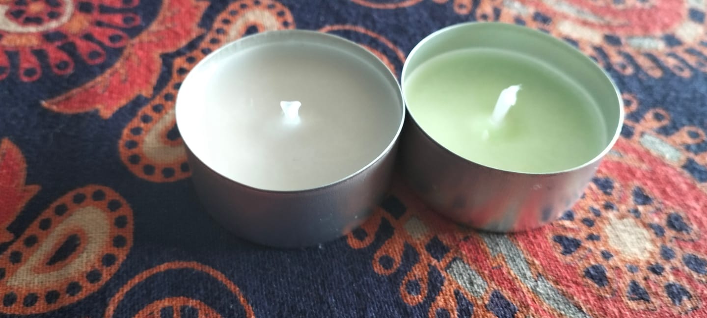 Customer photo review of MECHAS PARA VELAS DE TÉ