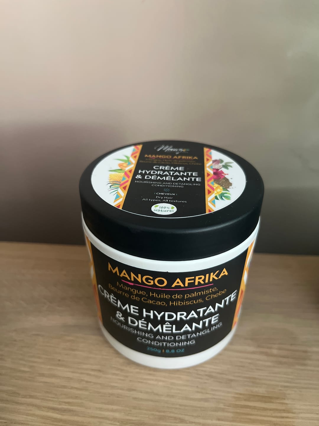 Customer photo review of Crème hydratante et démêlante  2 en 1  - MANGO AFRIKA