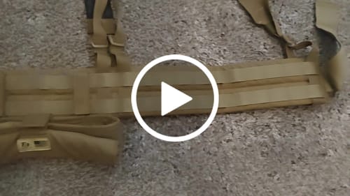 Customer video review of Combat Belt