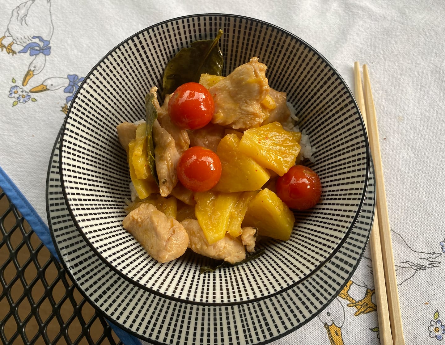 Customer photo review of Rotes Thai Curry Kochbox (für 3-4 Portionen) in der Bambusbox