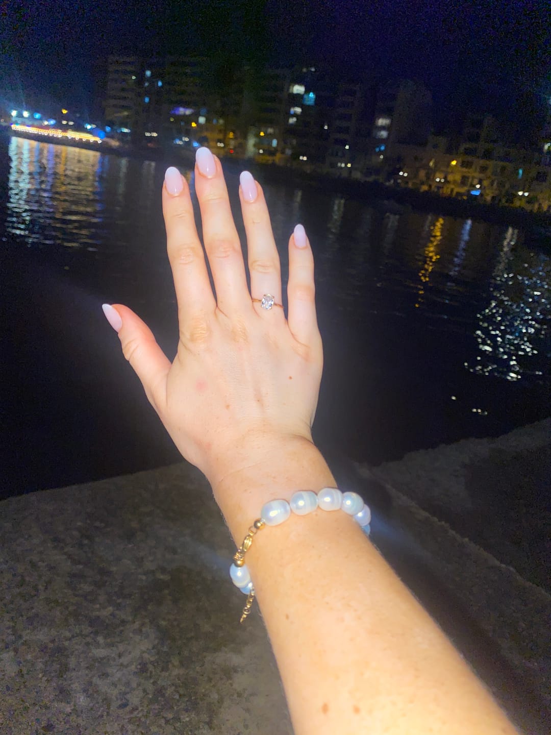 Customer photo review of Classic Diamond Ring in Gold
