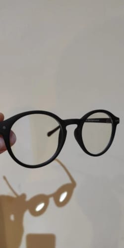 Customer photo review of Zenottic Reading Glasses Aaron