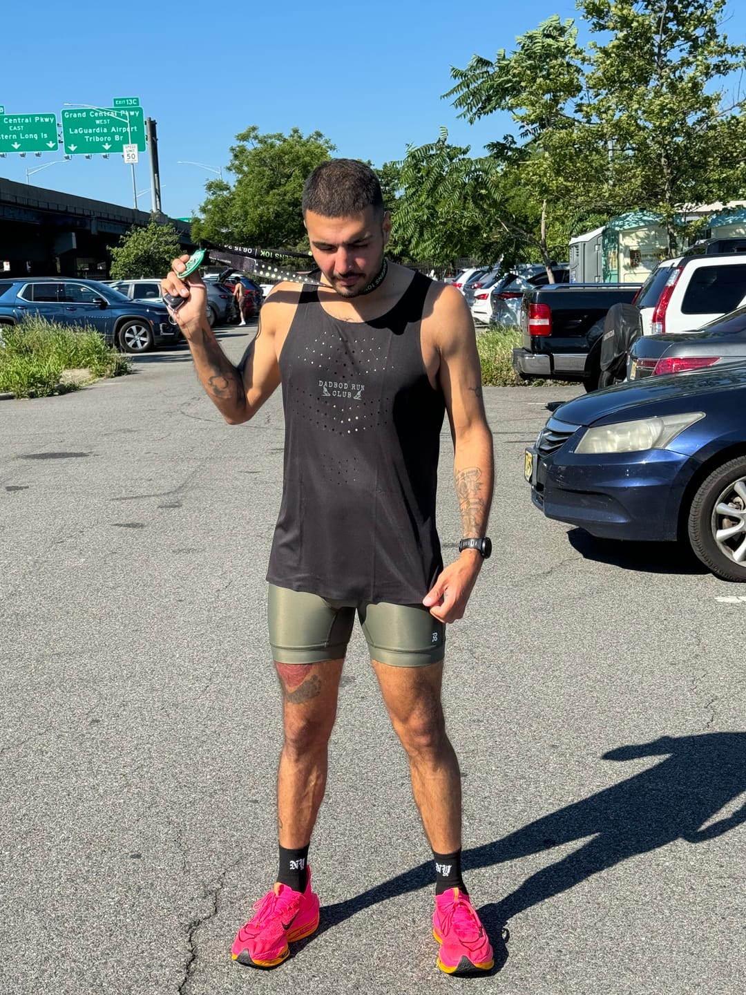 Customer photo review of Dadbod Run Tank