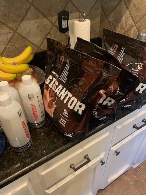 Customer photo review of GIGANTOR | MASS GAINER