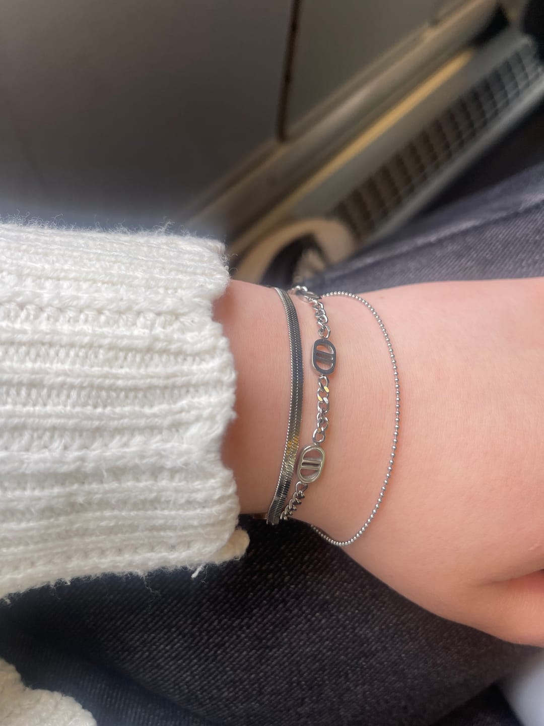 Customer photo review of Five Prestige Armband | 18K vergoldet
