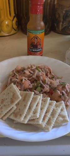 Customer photo review of Traditional Red Hot Sauce 2 Pack