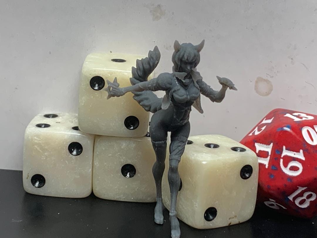 Customer photo review of Cat Girl Brawler - Cute Desktop Girl