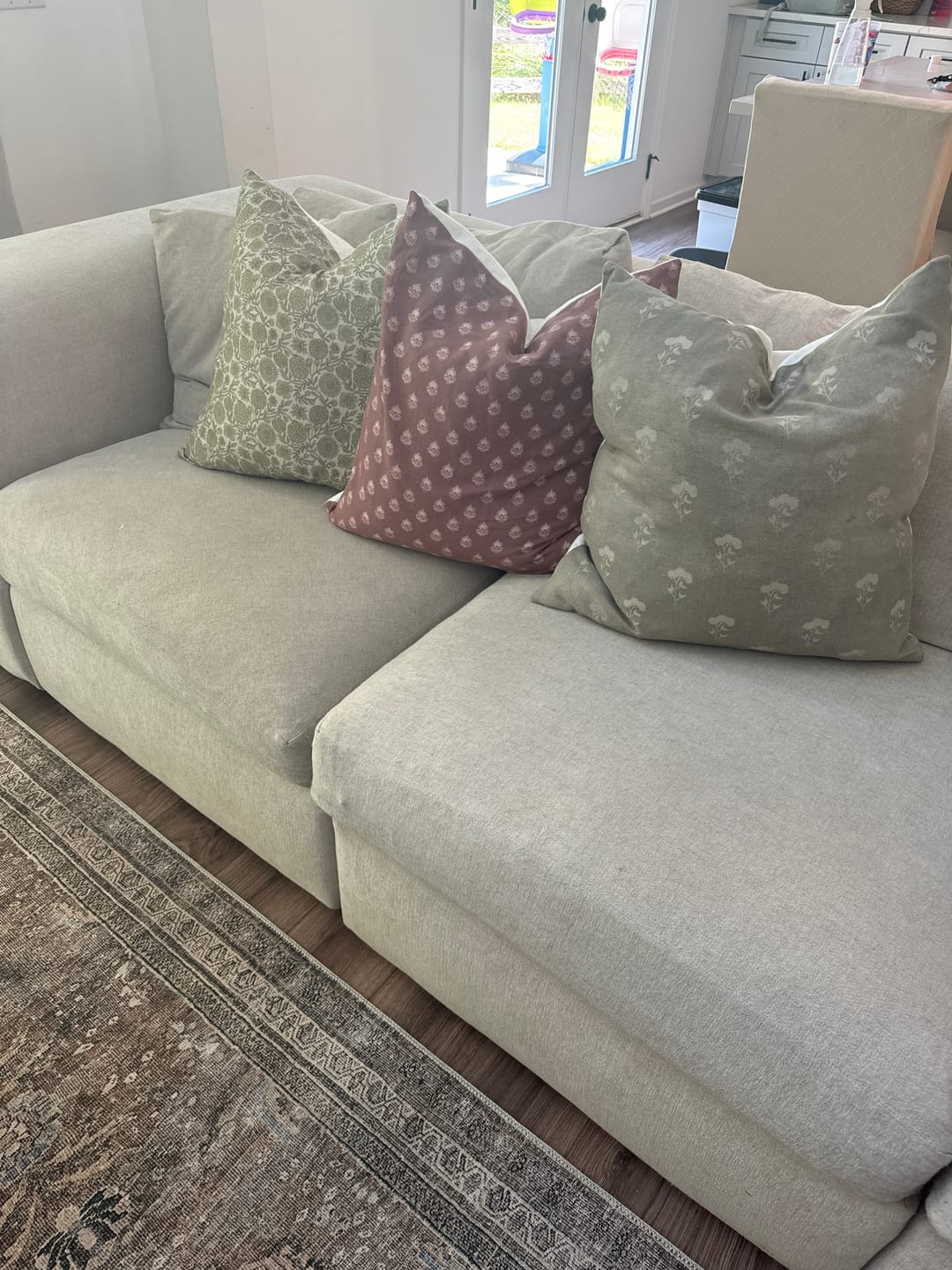 Customer photo review of Gracie in Green - 18" | 22"