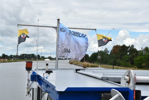 Customer photo review of Fahne inkl. Druck