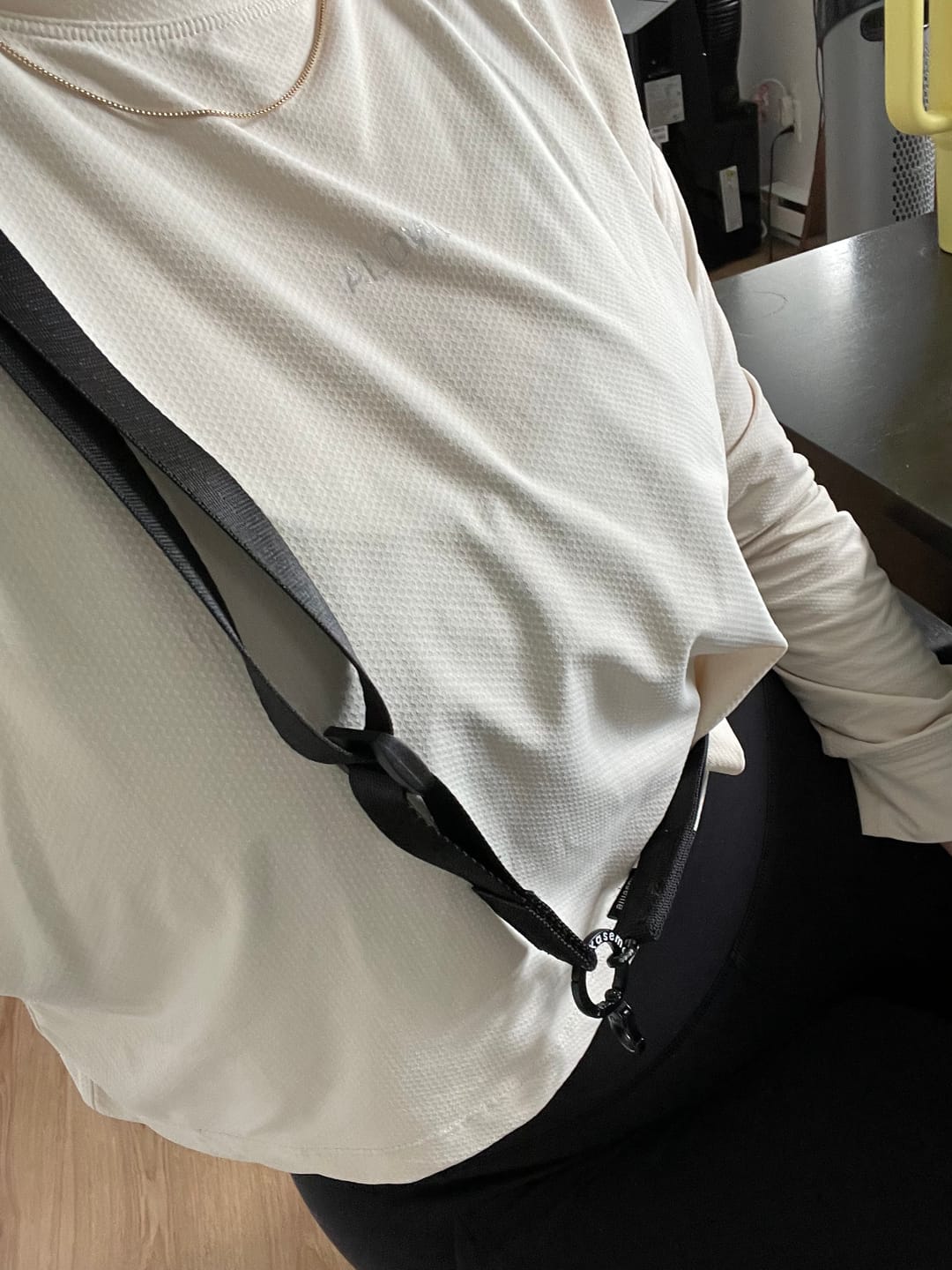 Customer photo review of Crossbody Phone Strap Black