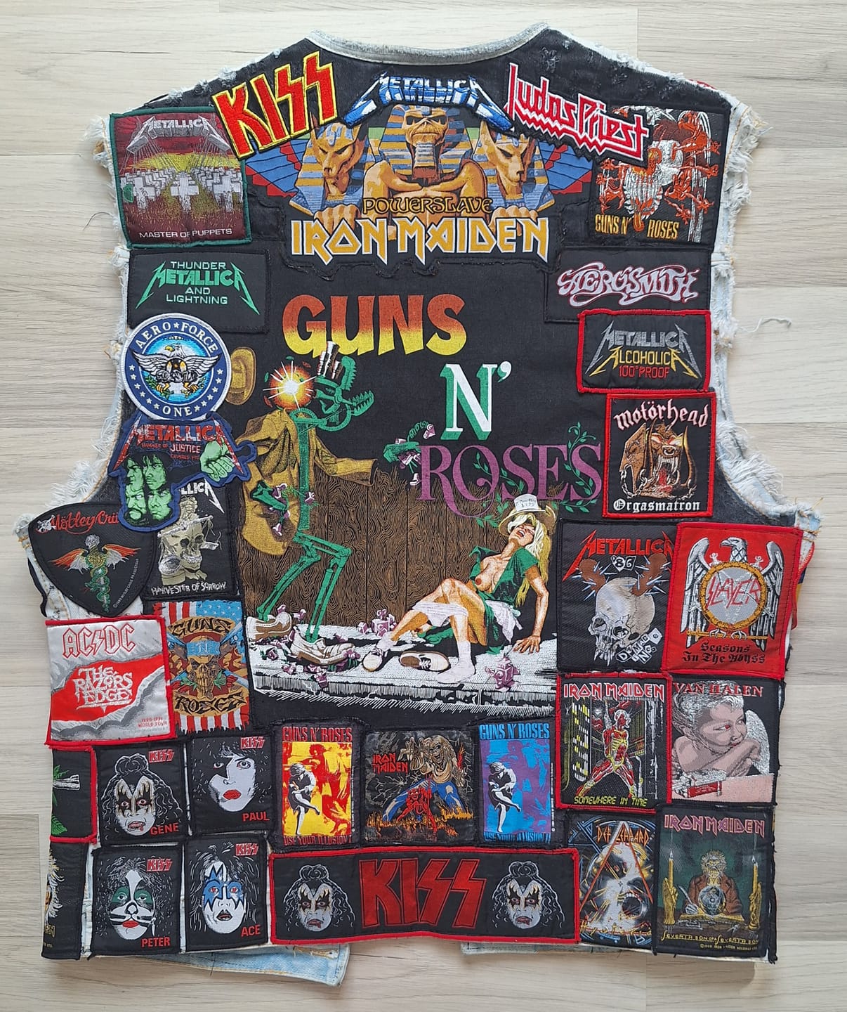 Customer photo review of Metallica - Hammer Of Justice - Patch