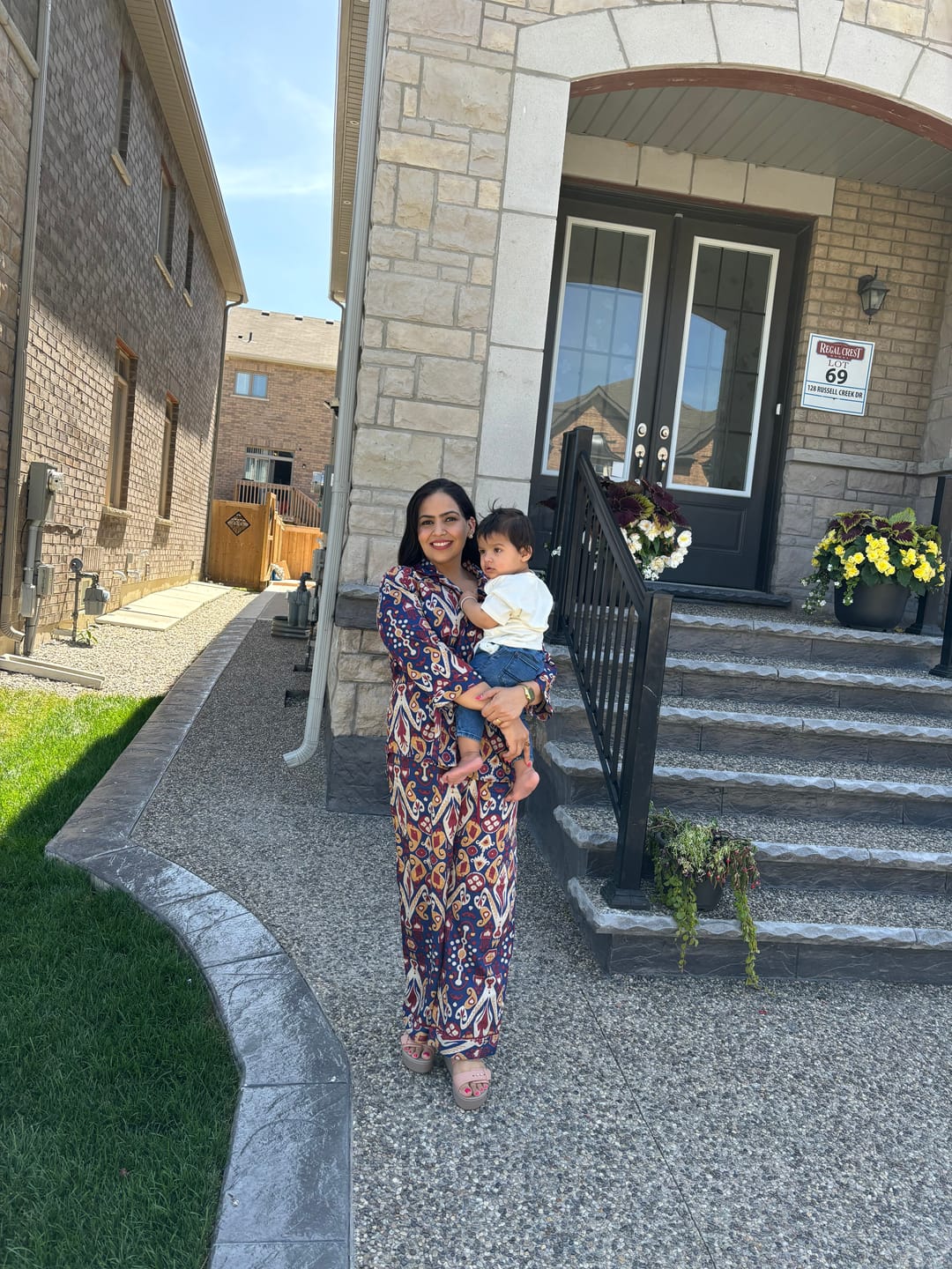 Customer photo review of Ela 3/4 Sleeve PJ set - Bazaar