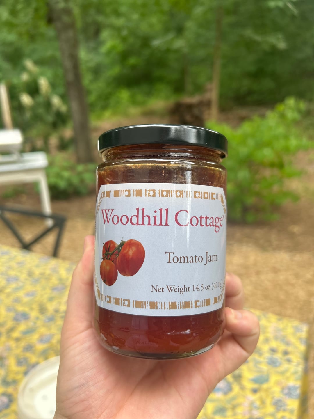 Customer photo review of Tomato Jam
