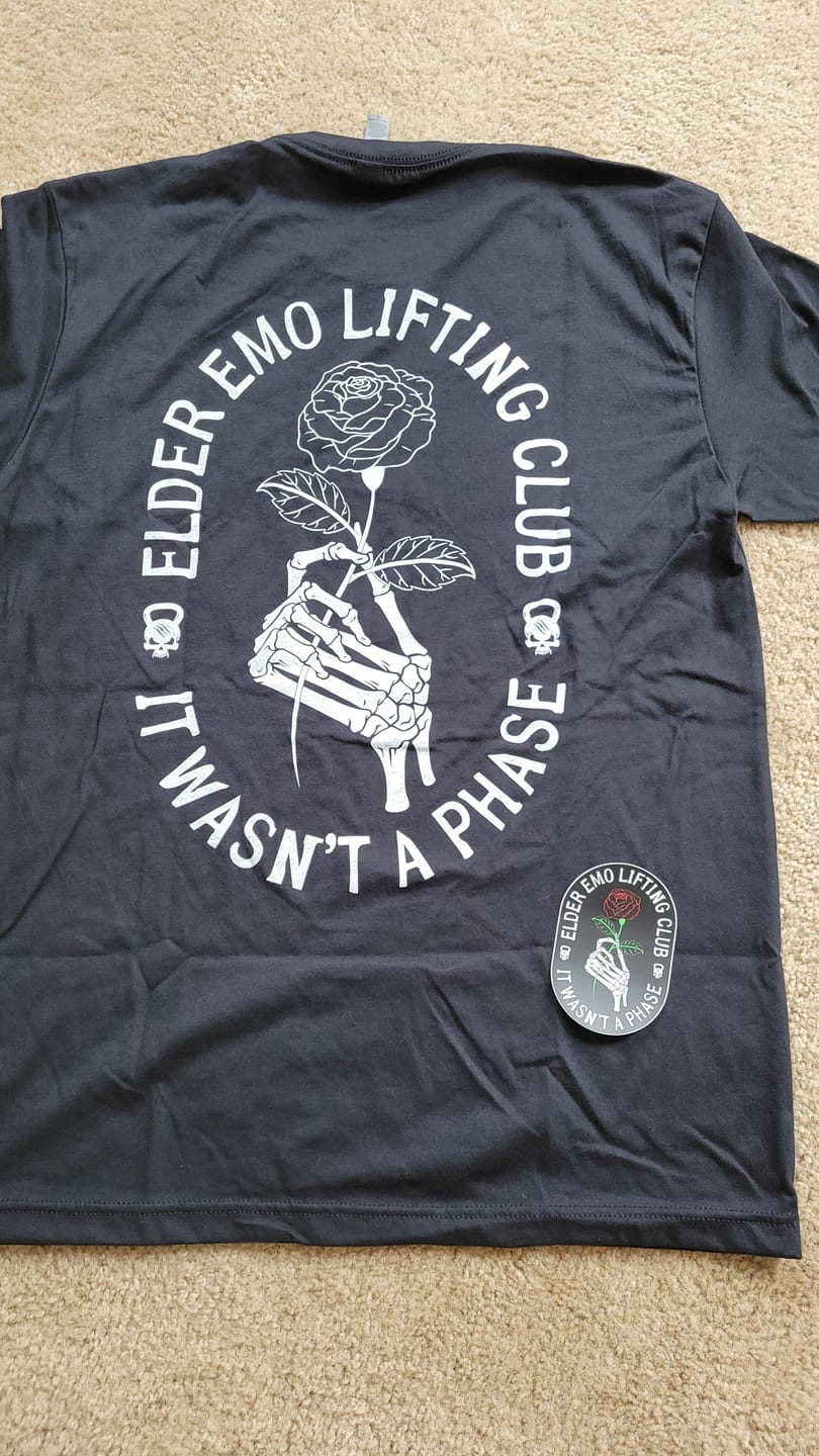 Customer photo review of It Wasn't a Phase Tee