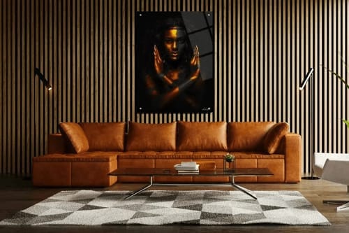 Customer photo review of Panneau acoustique bois | Noyer | De première qualité