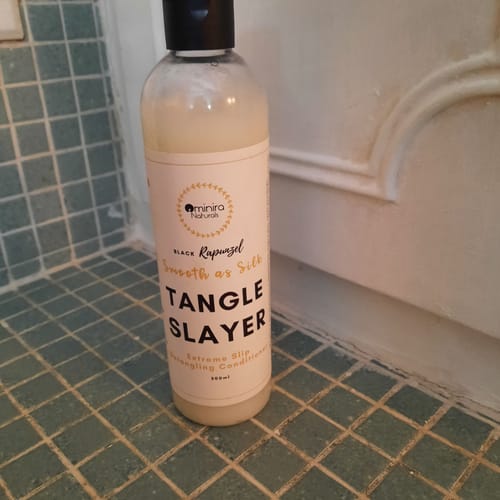 Customer photo review of "Tangle Slayer" Extreme Slip Detangling Conditioner