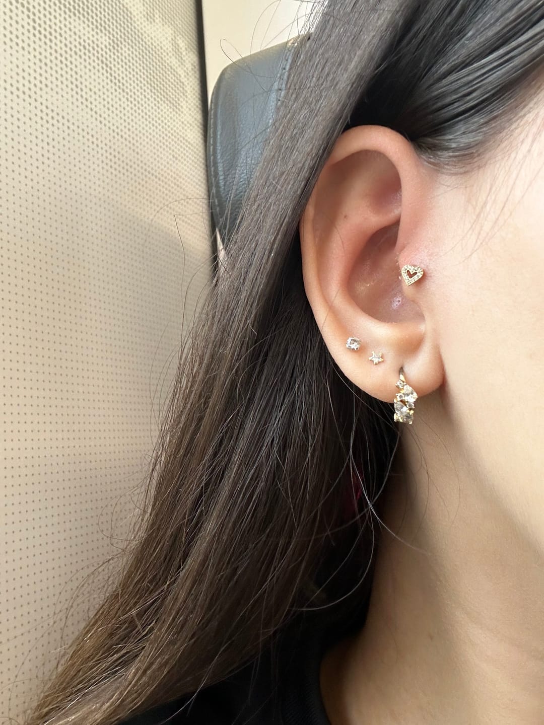 Customer photo review of Heart Piercing | Titan