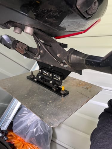 Customer photo review of Universal Adjustable / Flip Bracket