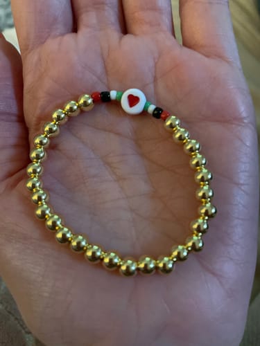Customer photo review of Palestine Bracelet