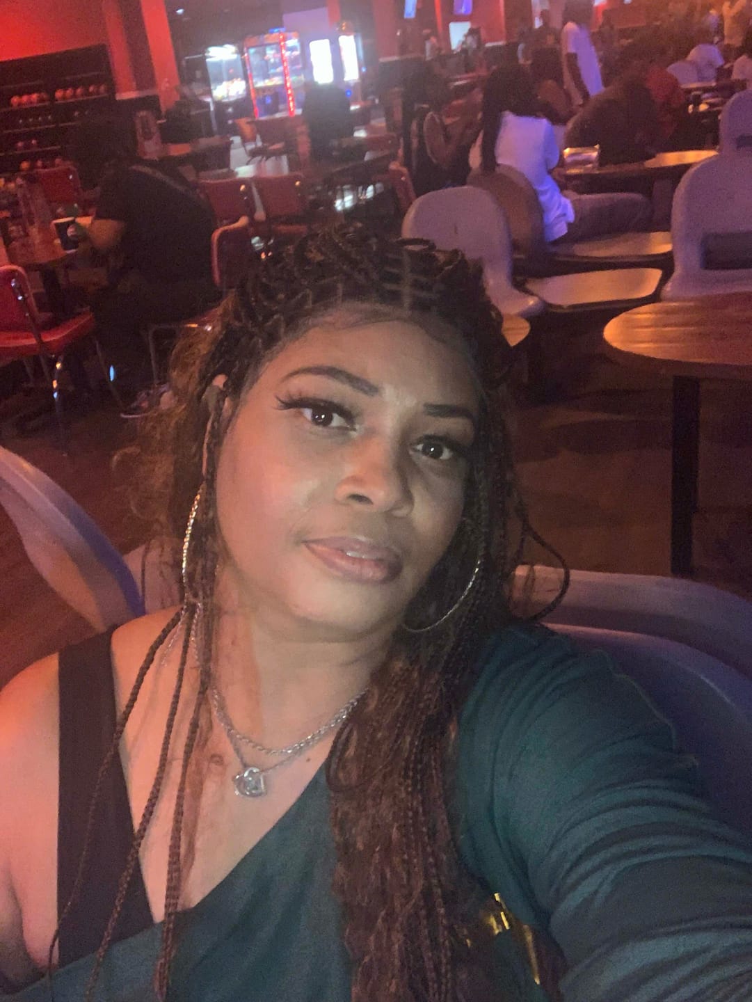 Customer photo review of BOHO Knotless Braided wig
