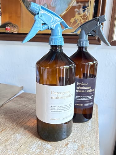 Customer photo review of Kit Detergente multisuperficie 300ml + 1 Litro
