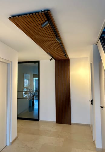 Customer photo review of Panneau acoustique bois | Noyer | De première qualité