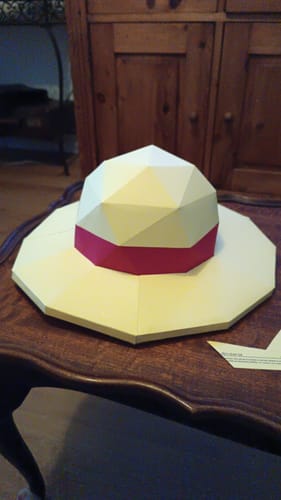 Customer photo review of Patrons Chapeau de paille de Luffy (pdf)