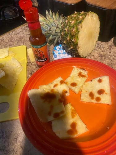 Customer photo review of Traditional Red Hot Sauce 2 Pack