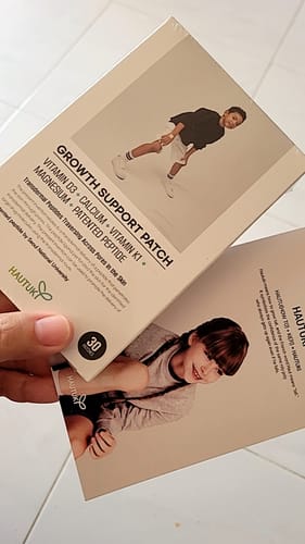 Customer photo review of HAUTUKI Growth Acceleration Patch