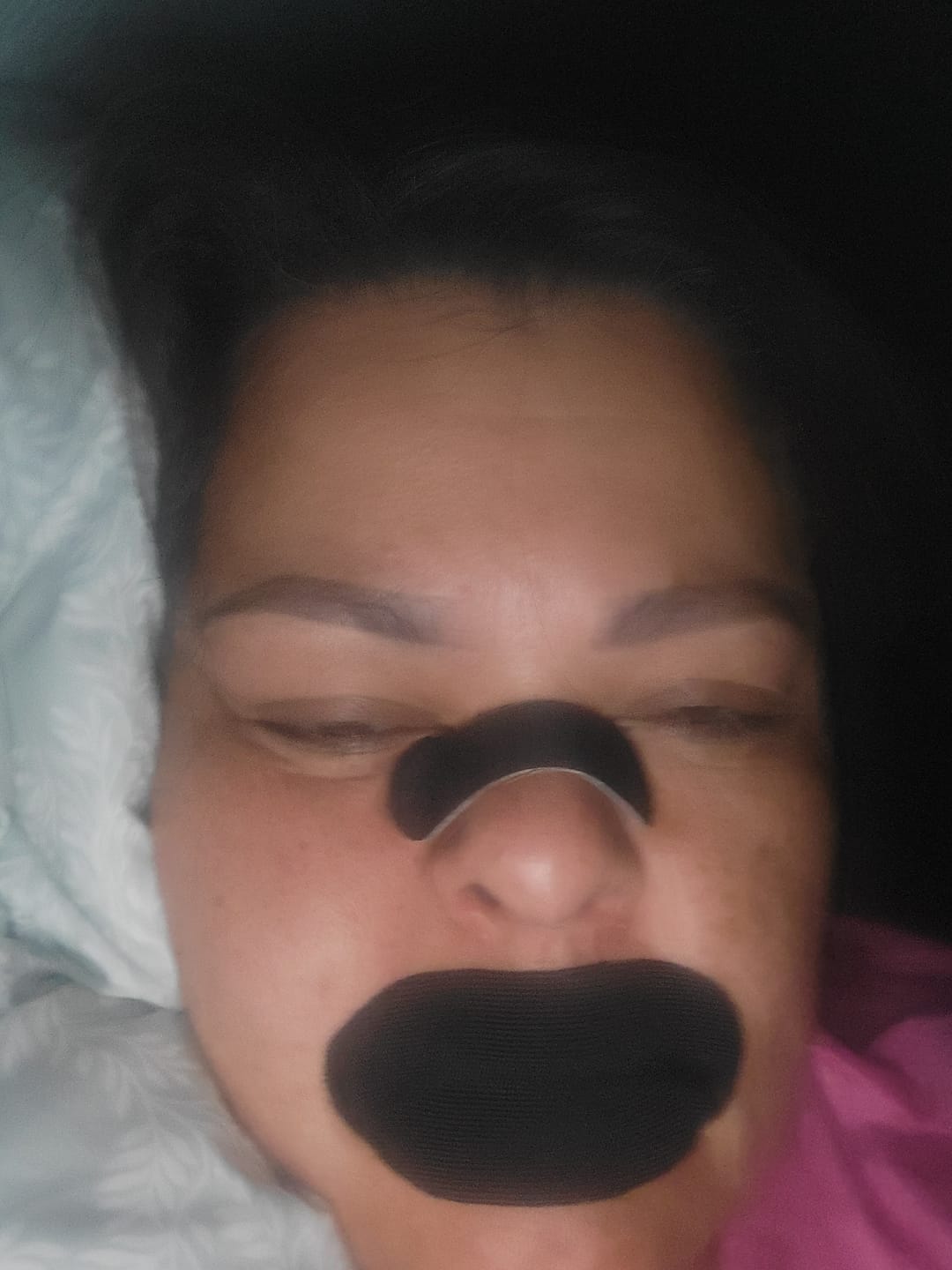 Customer photo review of 2 More Months Mouth Tape Special Offer