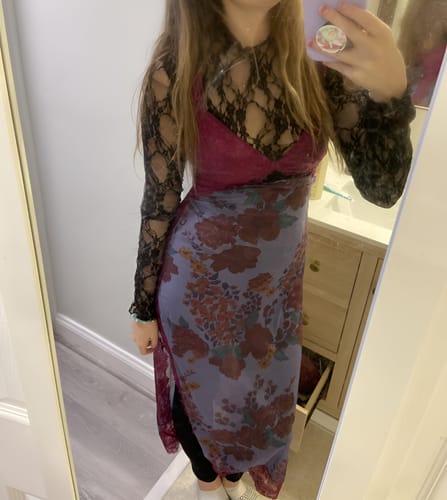 Customer photo review of Mavee Slip Dress