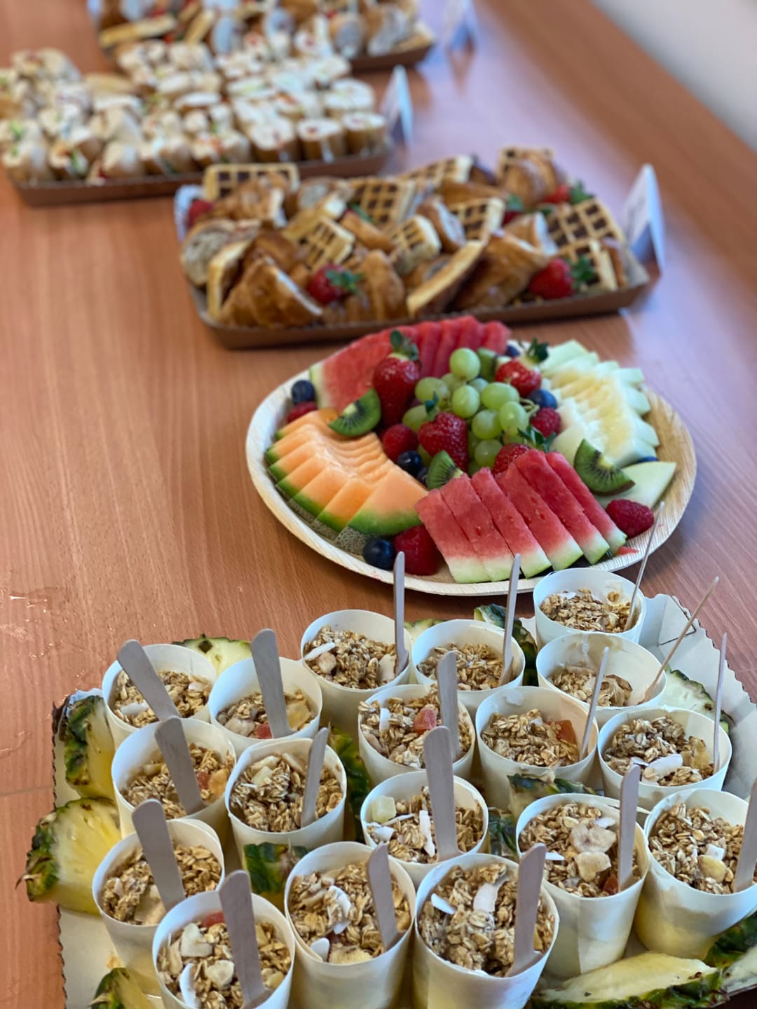 Customer photo review of Disposable Wooden Cutlery - 100 pieces
