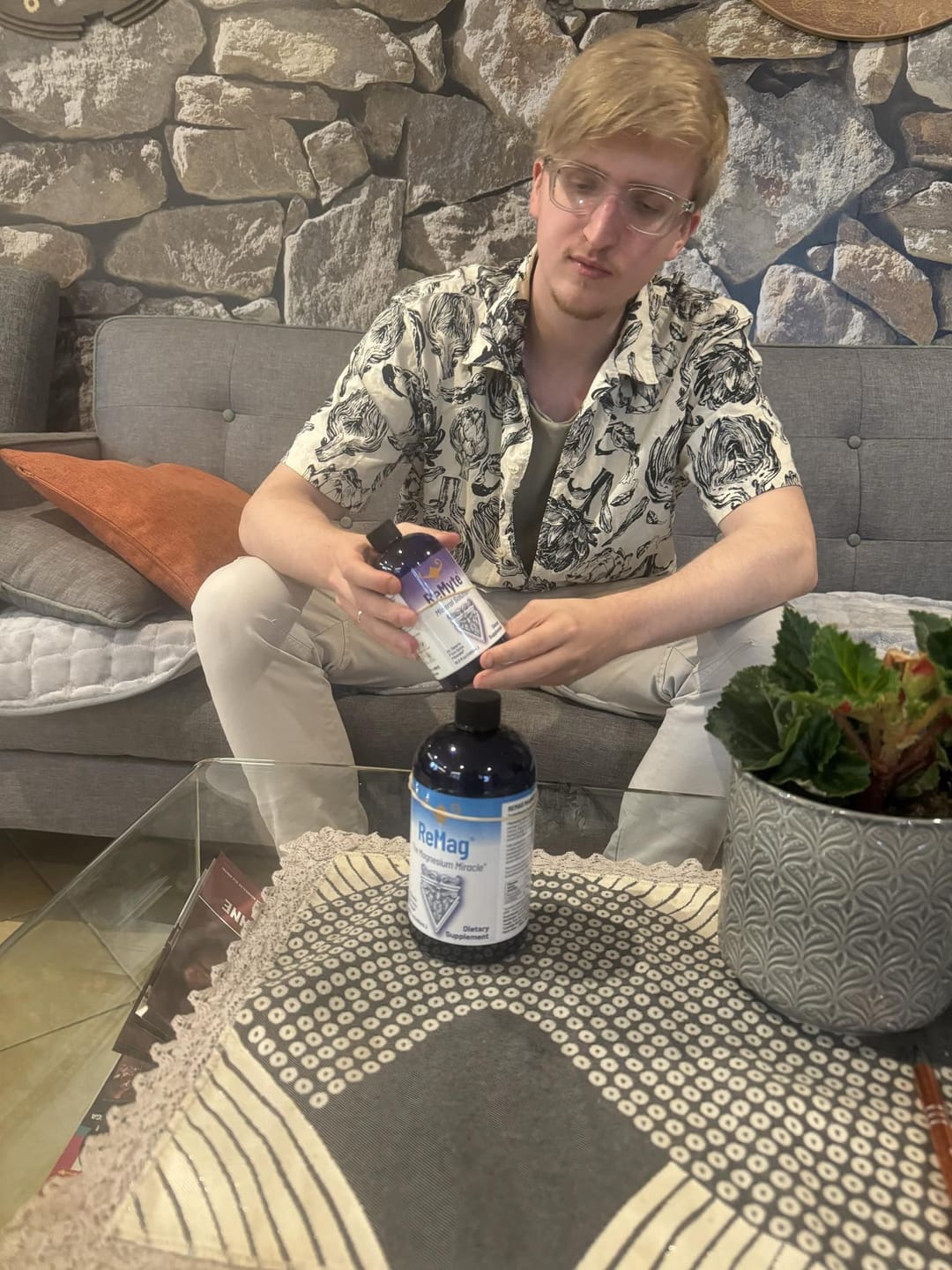 Customer photo review of ReMag Magnesium Solution, 480ml