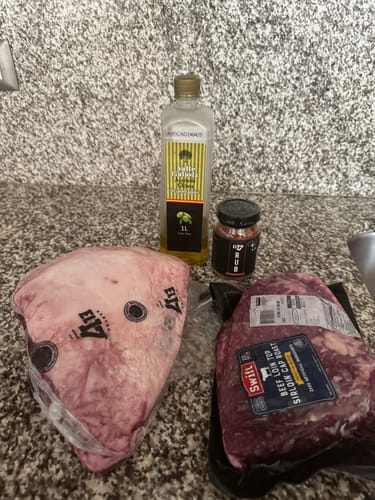 Reseña con foto de un cliente sobre Sazonador Rancho el 17