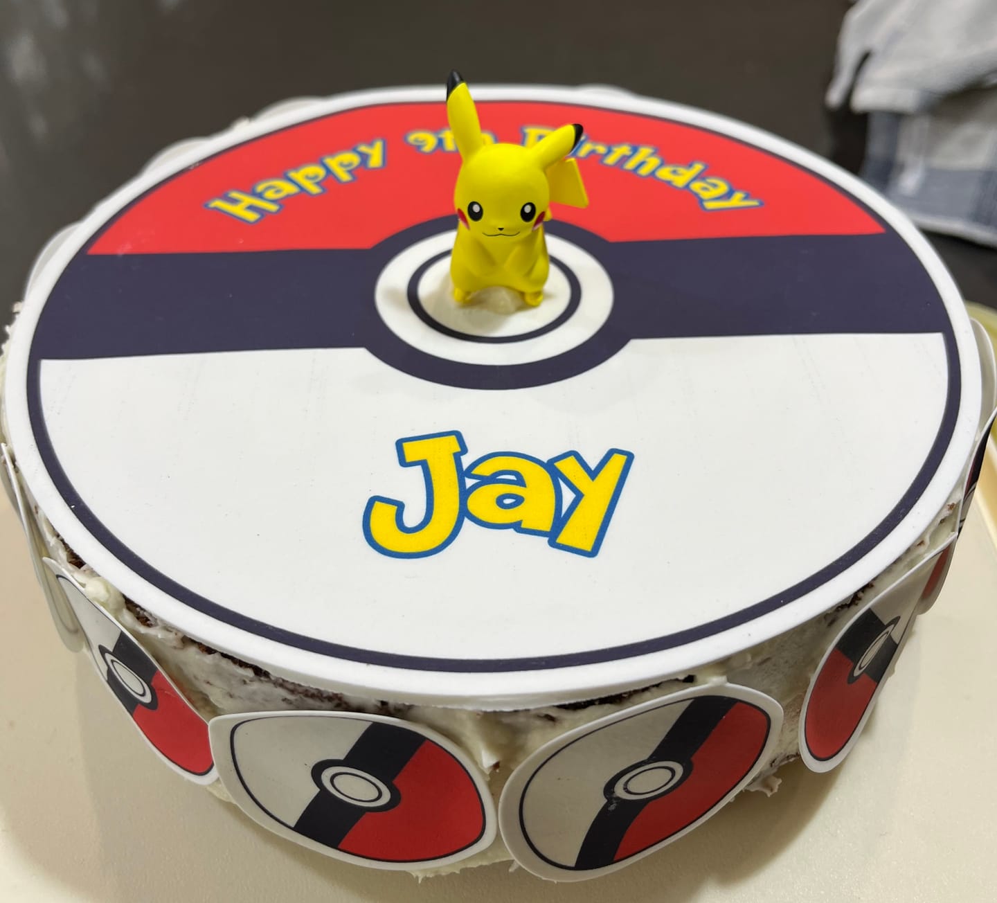 Customer photo review of Pokémon Poke Ball – Edible Icing Images
