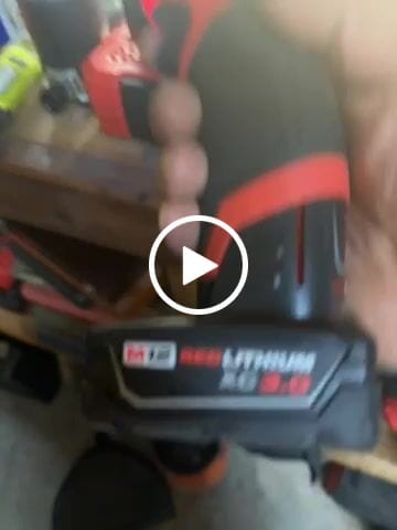 Customer video review of Milwaukee 2554-20 M12 FUEL 3/8" Stubby Impact Wrench (Tool Only)