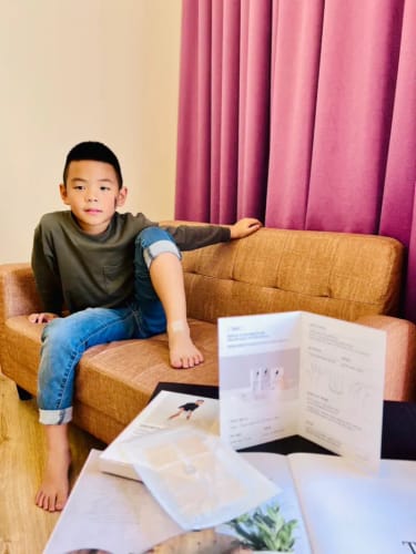 Customer photo review of HAUTUKI Growth Acceleration Patch