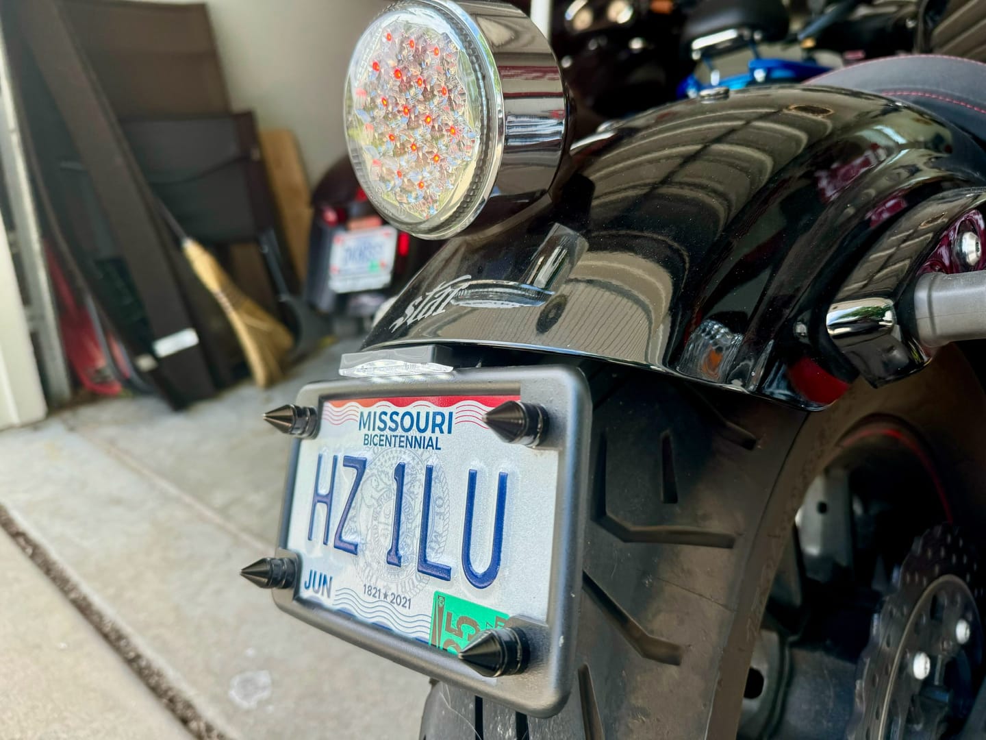 Customer photo review of LICENSE PLATE MOUNT