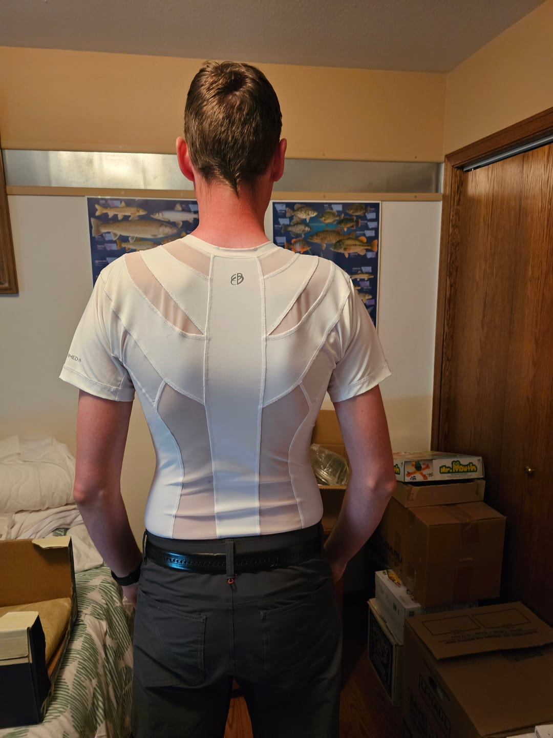 Customer photo review of Posture Shirt For Men - Pullover