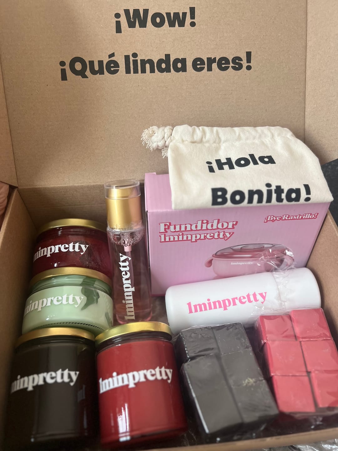 Customer photo review of Kit de refill de cera con envío gratis mx
