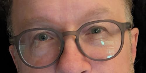Customer photo review of Zenottic Reading Glasses Kenny