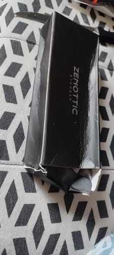 Customer photo review of Zenottic Reading Glasses Aaron