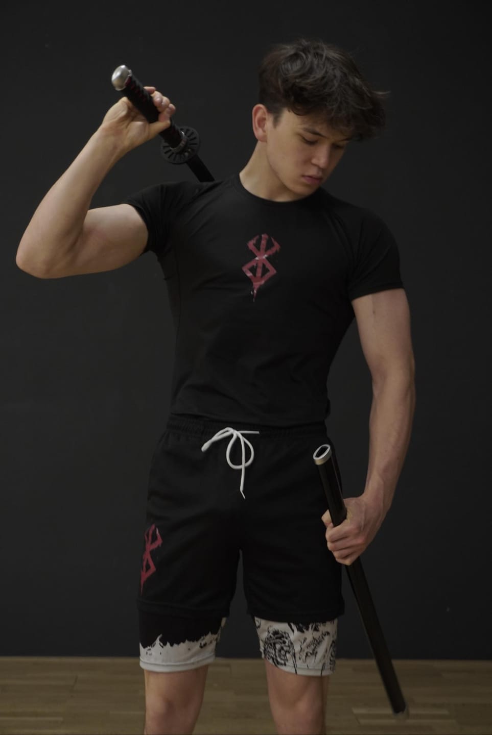 Customer photo review of Berserk Compression T-Shirts