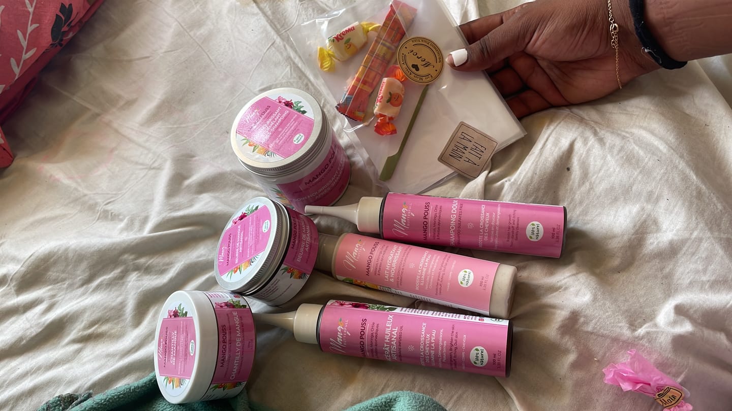 Customer photo review of Pack routine Mango POUSS