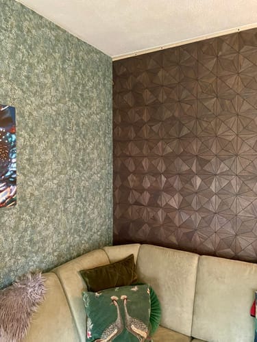 Customer photo review of Panneau acoustique bois | Noyer | De première qualité